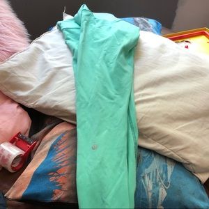 Lululemon mint green full length leggings